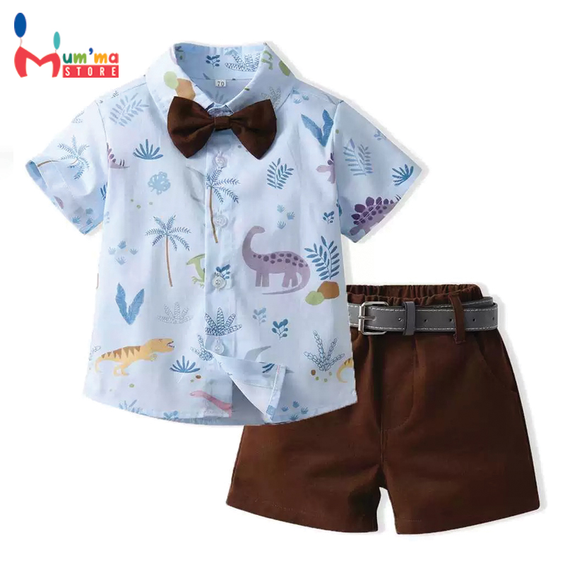 Brown Jungle Theme Formal Set